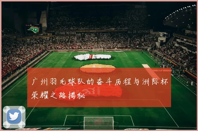 广州羽毛球队的奋斗历程与洲际杯荣耀之路揭秘